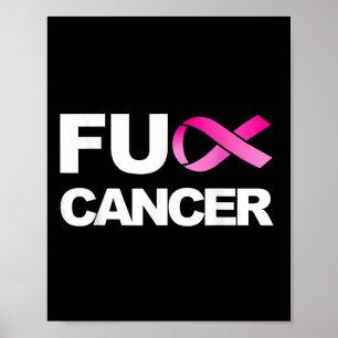 Póster Para Concienciación Sobre El Cáncer De Mama
