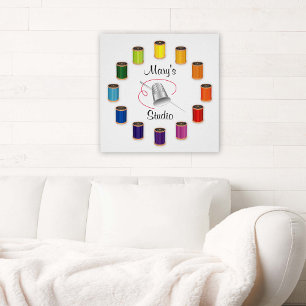 Póster para Costura, Aguja e Hilos