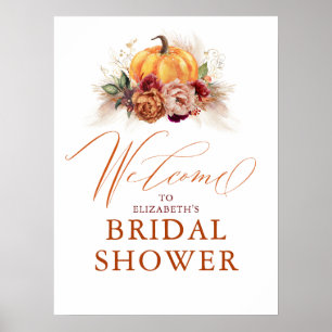 Póster Para cualquier fiesta - Flores de terracota de cal