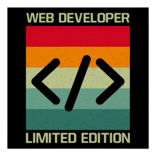 Póster Para desarrolladores web