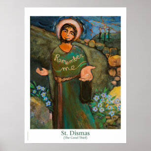 Póster para el aula de San Dimas (el Buen Ladrón)