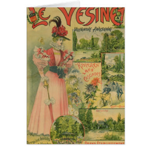 Poster para el Chemins de Fer de a Le Vesinet