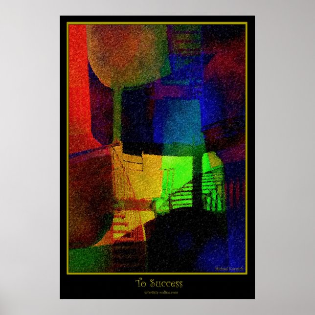 Póster Para el éxito (Frente)