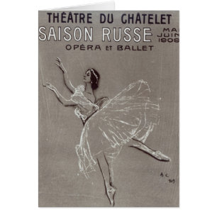 Poster para el 'Saison Russe