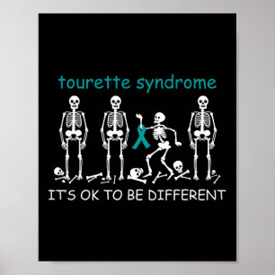 Póster Para el síndrome de Tourette