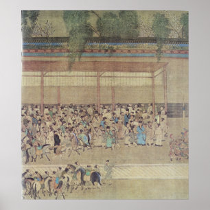 Póster Para examen que espera chino antiguo