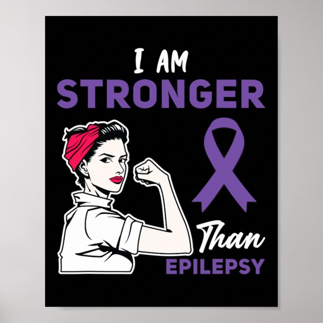 Póster Para Guerrero De Cinta Morada Y Partidarios - Epil (Frente)