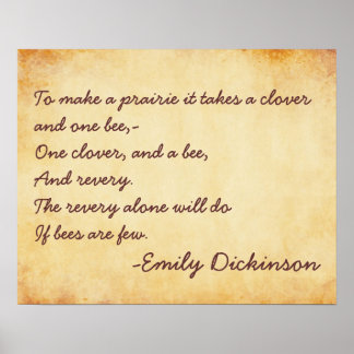 Póster Para hacer una pradera