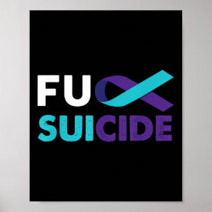 Póster Para la conciencia sobre el suicidio: regalo de su