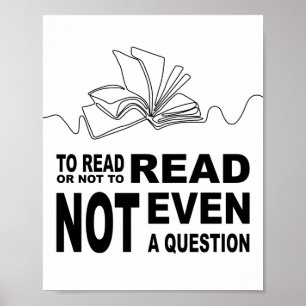 Póster Para leer o no leer
