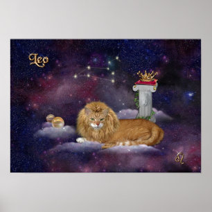 Póster Para los amantes de Leos y Cat
