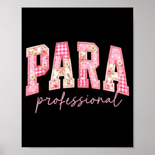 Póster Para maestro profesional de vuelta al colegio prim
