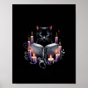 Póster Para mí, ya estoy leyendo el amor del libro de gat