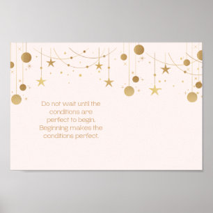 Póster Para nuevos comienzos