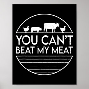 Póster Para Parrilladas De Barbacoa Y Campeones; Ventilad