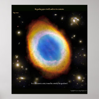 Póster Para que exista un vacío...