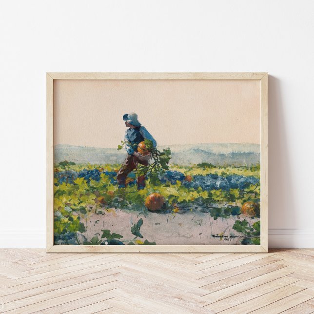 Póster Para ser el niño de un granjero | Winslow Homer (Subido por el creador)