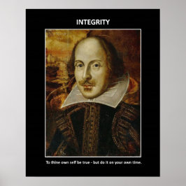 Póster para ser propio-ser-verdadero-pero