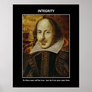 Póster para ser propio-ser-verdadero-pero