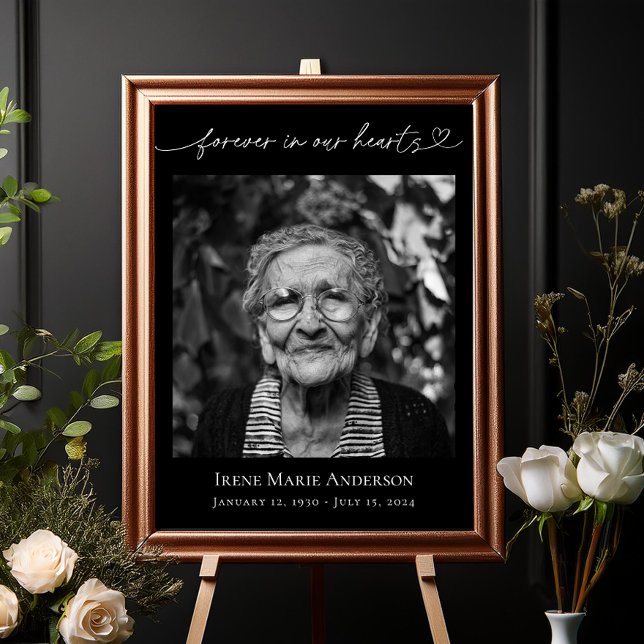 Póster Para siempre en nuestro funeral de corazón. Foto (Subido por el creador)