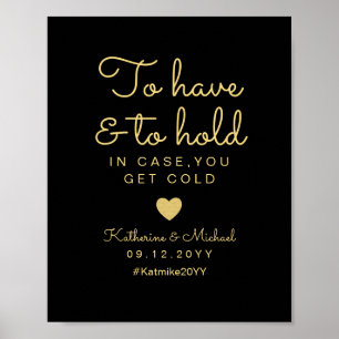 Póster Para tener y mantener en funda tienes Rótulo frío