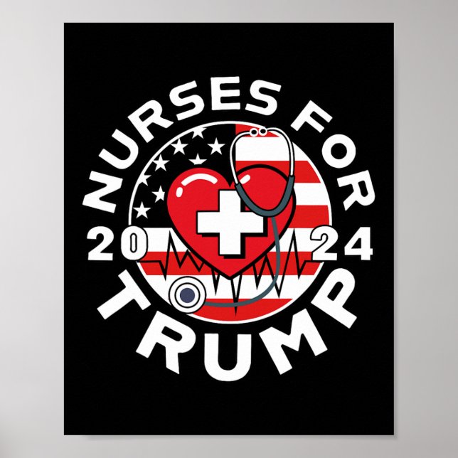Póster Para Trump 2024 1 (Frente)