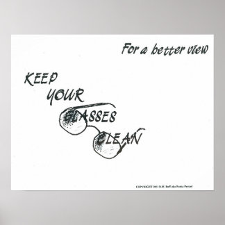 Póster Para una mejor vista