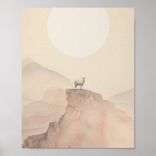 Póster Parable de la oveja perdida