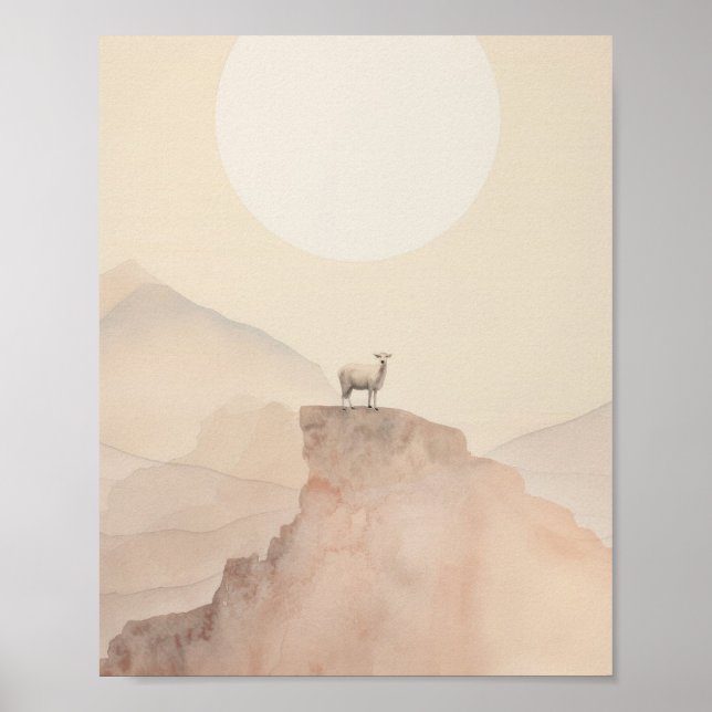 Póster Parable de la oveja perdida (Frente)