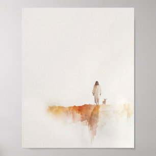 Póster Parable de la oveja perdida