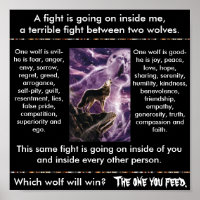 Parable indio: Dos lobos