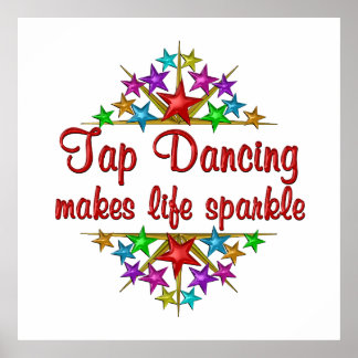 Póster Paracaídas de baile Tap