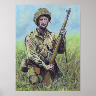 Póster Paracaidista 82º Airborne