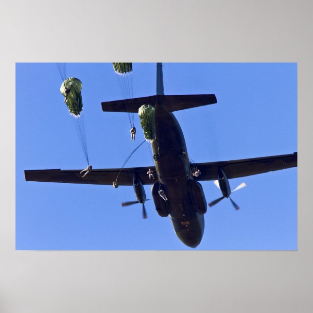 Póster Paracaidistas del Ejército (Frente)