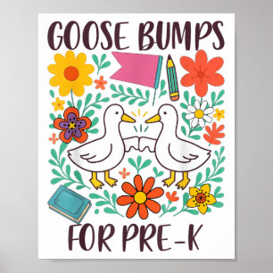 Póster Parachoques De Ganso Para Estudiantes Del Escuadró