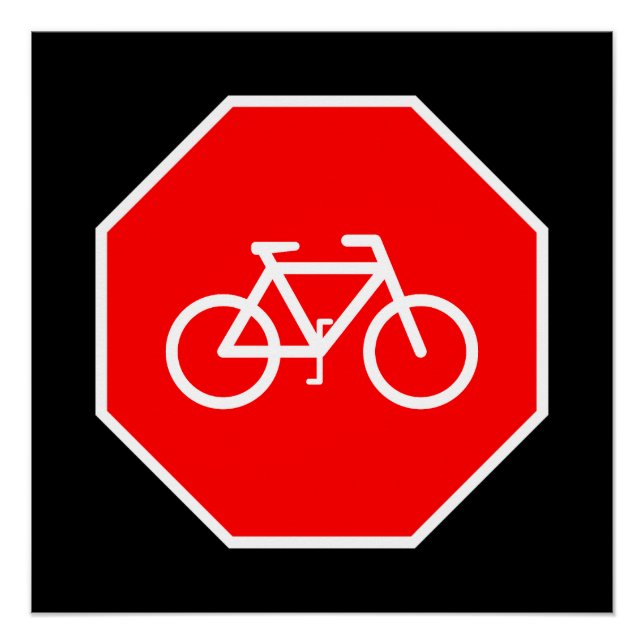 Póster Parada de Bicicletas (Anverso)