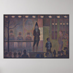 Póster Parade de Cirque de Jorte Seurat