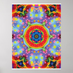 Póster Paradigm Collage cinético Kaleidoscope Poster