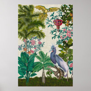 Póster Paradise Chinoiserie