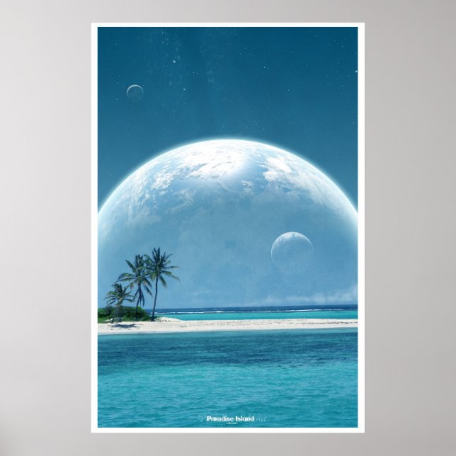 Póster Paradise Island (Frente)