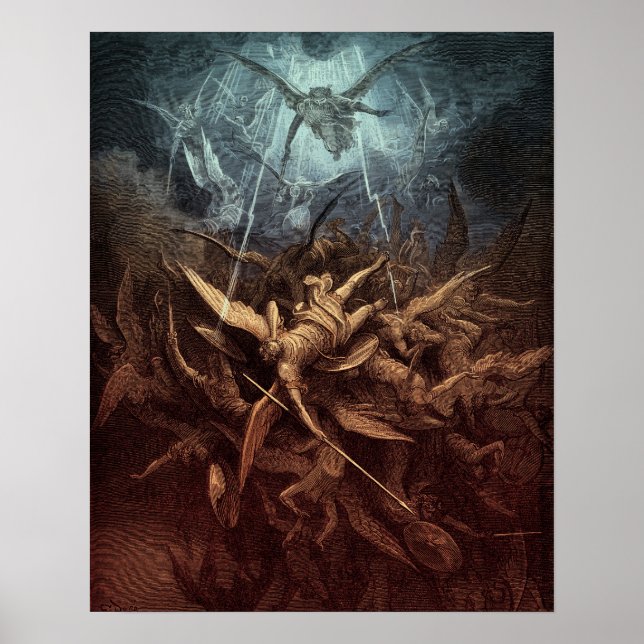 Póster Paradise Lost: Fall Of The Rebel Angels (Frente)