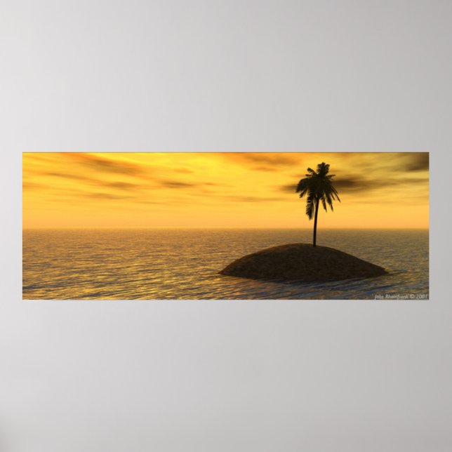 Póster Paradise: minus hovercraft (Frente)