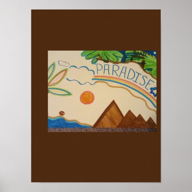 Póster Paradise Rd (Frente)