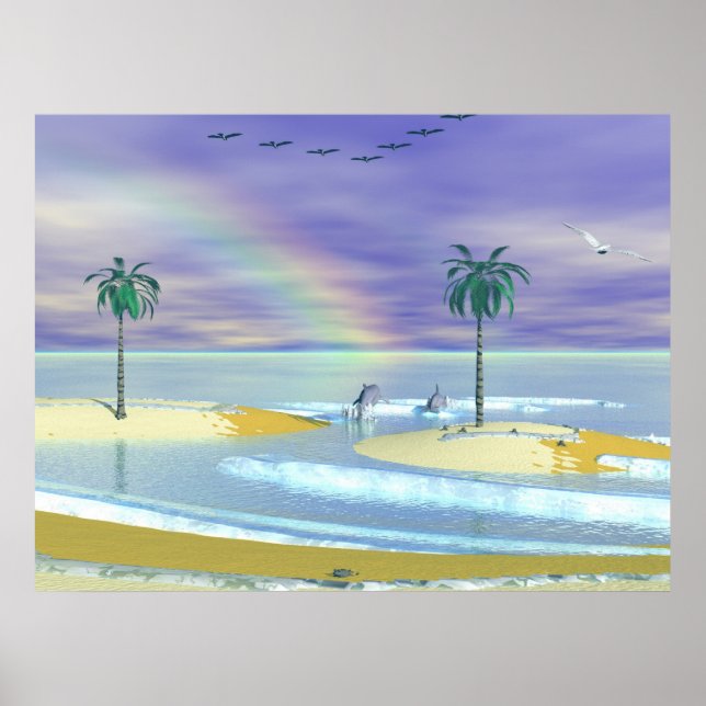 Póster Paradise Shore (Frente)