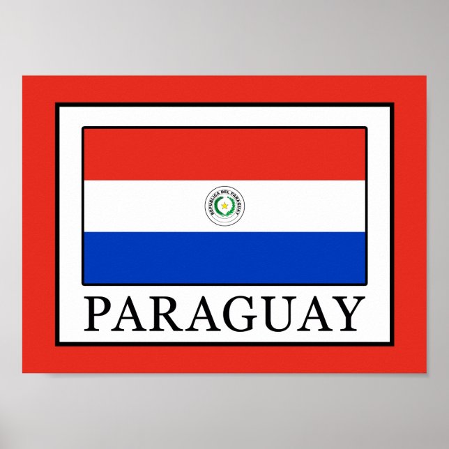 Póster Paraguay (Frente)