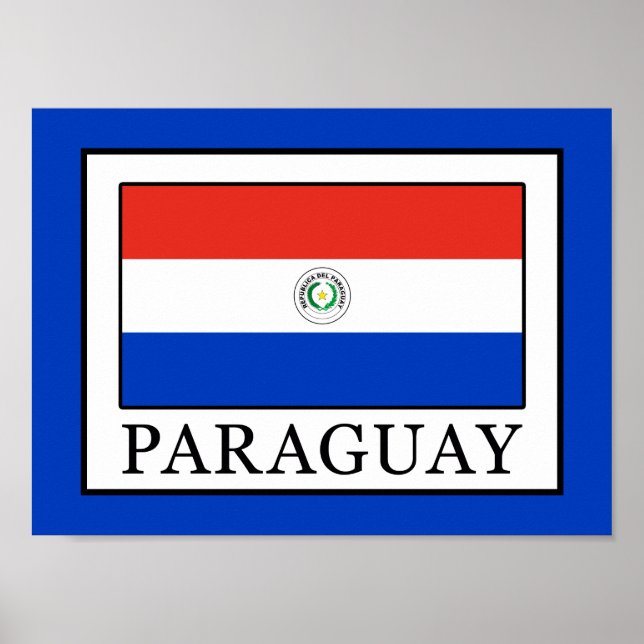Póster Paraguay (Frente)
