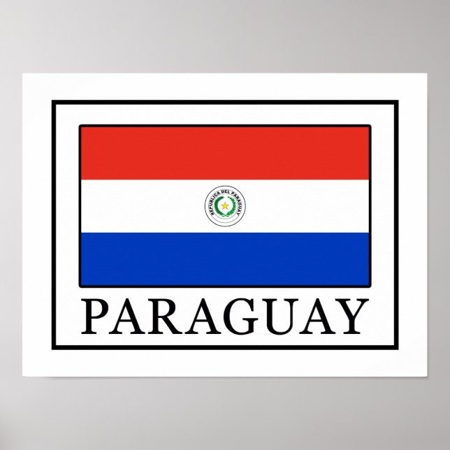 Póster Paraguay (Frente)