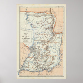 Póster Paraguay