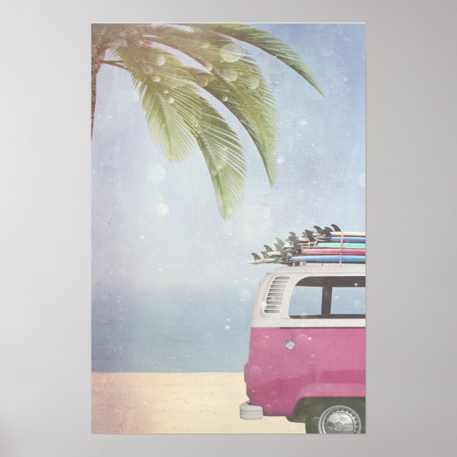 Póster Paraíso de los surfistas (Frente)