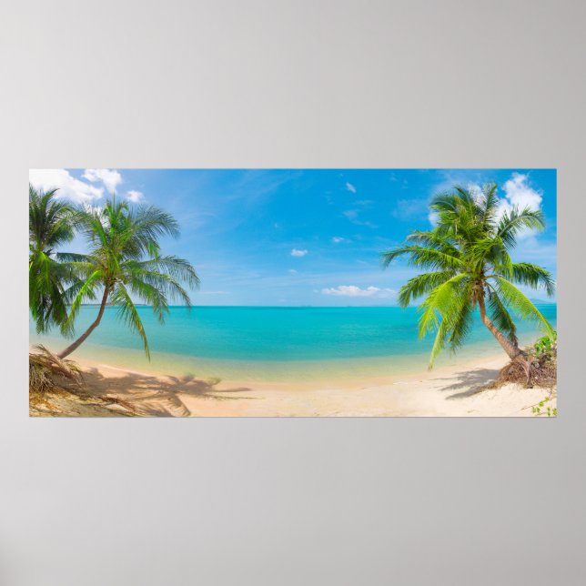 Póster Paraíso de PixDezines/Vista Panorámica de Isla Tro (Frente)